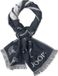 JOOP! Sjaal JSC-05Feris Gebloemd Modal Blau Heren