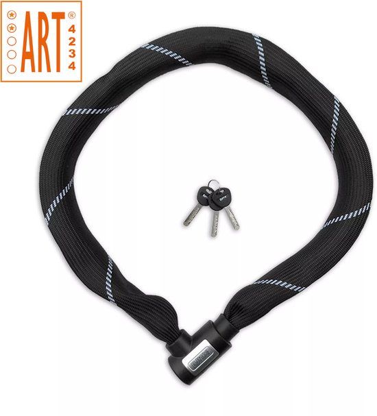 Lynx Kettingslot ART2 - 110CM - Zwart