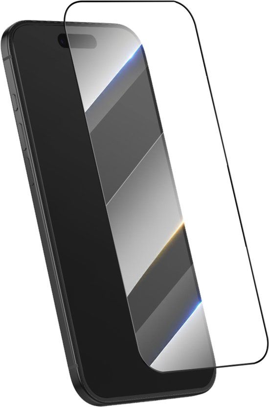 Bigben Connected Screenprotector voor iPhone Air - SmartFrame 2.5D Tempered Glass & Anti-Shock