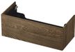INK Onderkast 1 Lade Push 2 Open Massief Eiken Charcoal 100x45x37.6cm