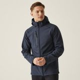 Regatta Heren X-Pro Repeller gevoerde softshell jas met capuchon, blauw (marineblauw), XL