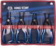 KING TONY 42154GP Circlip Plier Set, 4 stuks