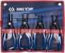 KING TONY 42154GP Circlip Plier Set, 4 stuks