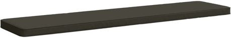 vidaXL - 1-delig - Coussin de banquette - VUGHT - 100% - Polyester - Anthracite