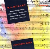 Concertos Concerto Köln - Mozart: Oboe, Flute, Harp And Clarinet (CD)