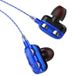 Bluelans Dual Driver Oordopjes AUX 3.5mm - Oortjes Wired Earphones Blauw