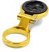 JRC Components Jeu de direction Ridge Pour support de guidon Garmin pour ordinateur de vélo Or
