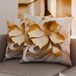 PETTI Artigiani Italiani - Paar kussenslopen 80 x 80 cm van microvezel, decoratief kussen voor slaapkamer, bank, woonkamer, set van 2 kussenslopen, bloemenpatroon 06 20, 100% Made in Italy