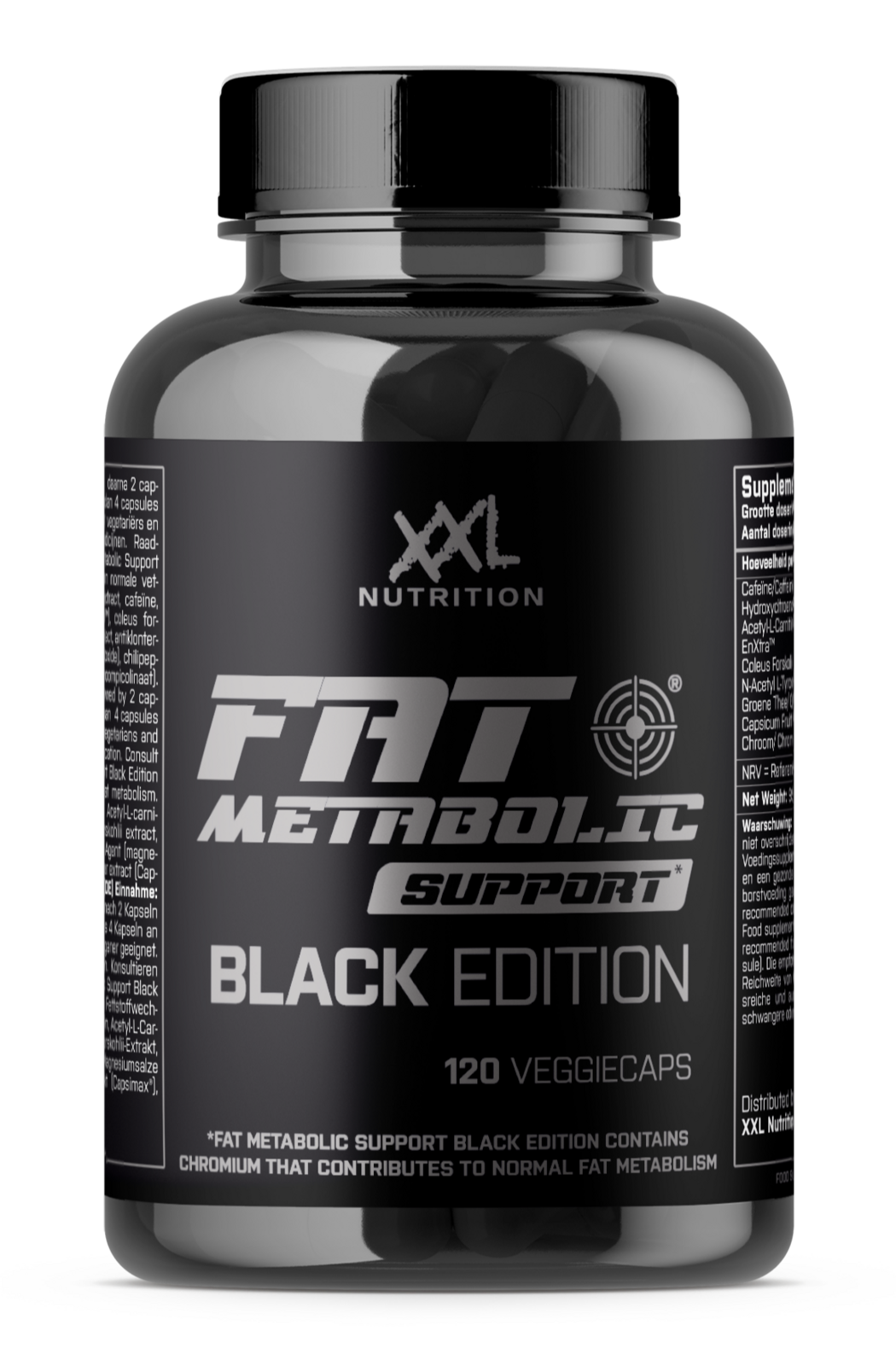 XXL Nutrition XXL Nutrition Fat Metabolic Support - Black Edition