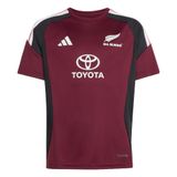 ADIDAS PERFORMANCE Functioneel shirt 'All Blacks' bourgogne / zwart / wit