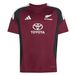 ADIDAS PERFORMANCE Functioneel shirt 'All Blacks' bourgogne / zwart / wit