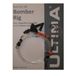Ultima Bomber Rig-2 Hook Sea Fishing voor volwassenen, uniseks, transparant, maat 1/0
