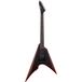 ESP LTD Arrow Black Metal II Black Red Burst Satin guitare électrique