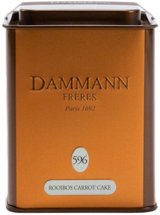 Dammann Frères Rooibos Carrot Cake Fruit- en kruidenthee, 100 g