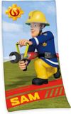 Herding Brandweerman Sam - Strandlaken - 75x150 cm - Katoen - Multi kleur