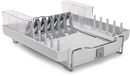 OXO Good Grips opvouwbaar afdruiprek Wit/weelderige tuin Staal 51 x 33 x 5 cm