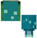 Mattel Minecraft Mob Heads Minis Speelfiguur Turquoise