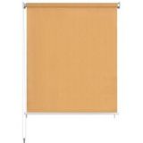 vidaXL Rolgordijn voor buiten 120x140 cm beige