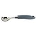 LILY COOK Roestvrijstalen ergonomische ijslepel, ideaal voor het serveren van perfecte ijsballen, meloen of desserts, gemakkelijk schoon te maken, 215 cm, zwart zilver