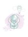 Disney Komar Disney muurschildering Dumbo Sleepy | Kinderkamer, babykamer, decoratie, kunstdruk | 30x40cm | Zonder lijst | WB030-30x40