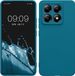 kwmobile telefoonhoesje geschikt voor Xiaomi 14T - Hoesje voor smartphone - Precisie camera uitsnede - In Caribisch blauw