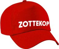 Bellatio Decorations Zottekop Fun Pet Rood Unisex Polyester