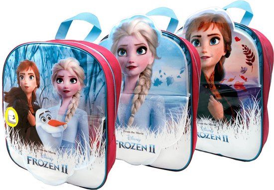 Disney Rugzak Frozen II 38 x 34 cm Polyester/PVC Roze/Blauw