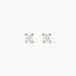 Histoire d'Or Doreen Boucles D'oreilles Puces Or Jaune Doreen Oxydes De Zirconium