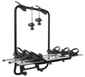 Menabo Shadow Black | Fietsendrager voor 3 fietsen, geschikt voor achterklep en kofferbak - Aluminium