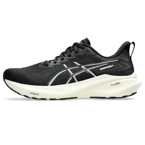 Asics Gt-2000 13 Damessneakers, Wit en zwart., 37.5 EU