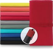 Blumtal Sporthanddoek Set - Microvezel - 80 x 40 cm - Donkerrood - 2 Stuks