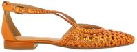 Gioseppo Leskovic Ballerina's Oranje Leer EU 37 Vrouw