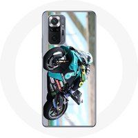 Maniacase Hoesje voor Xiaomi Redmi Note 10 Pro Valentino Rossi motogp coureur