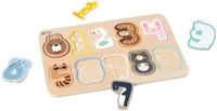 Classic World Houten Cijfer Puzzel Educatief Speelgoed 10 Stukjes