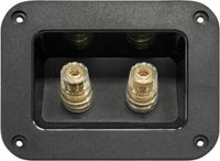 Dynavox Luidspreker Aansluiting - Verguld - 125x95mm