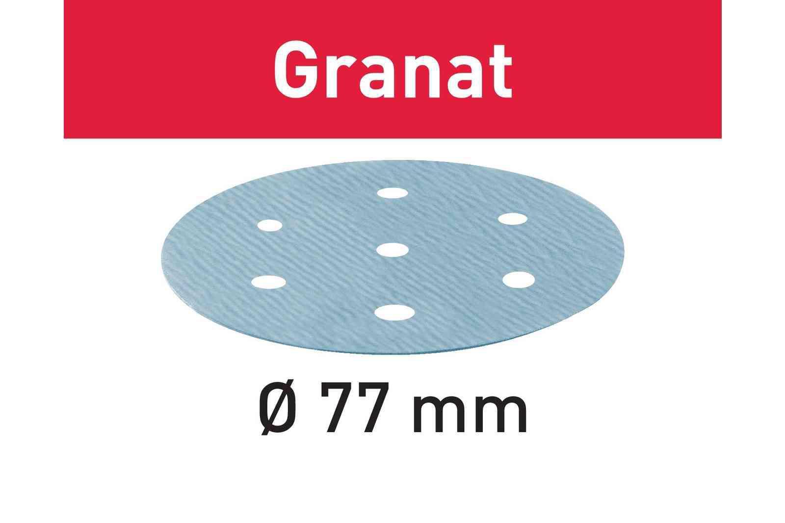 Festool Schuurschijf STF D77/6 P180 GR/50 Granat