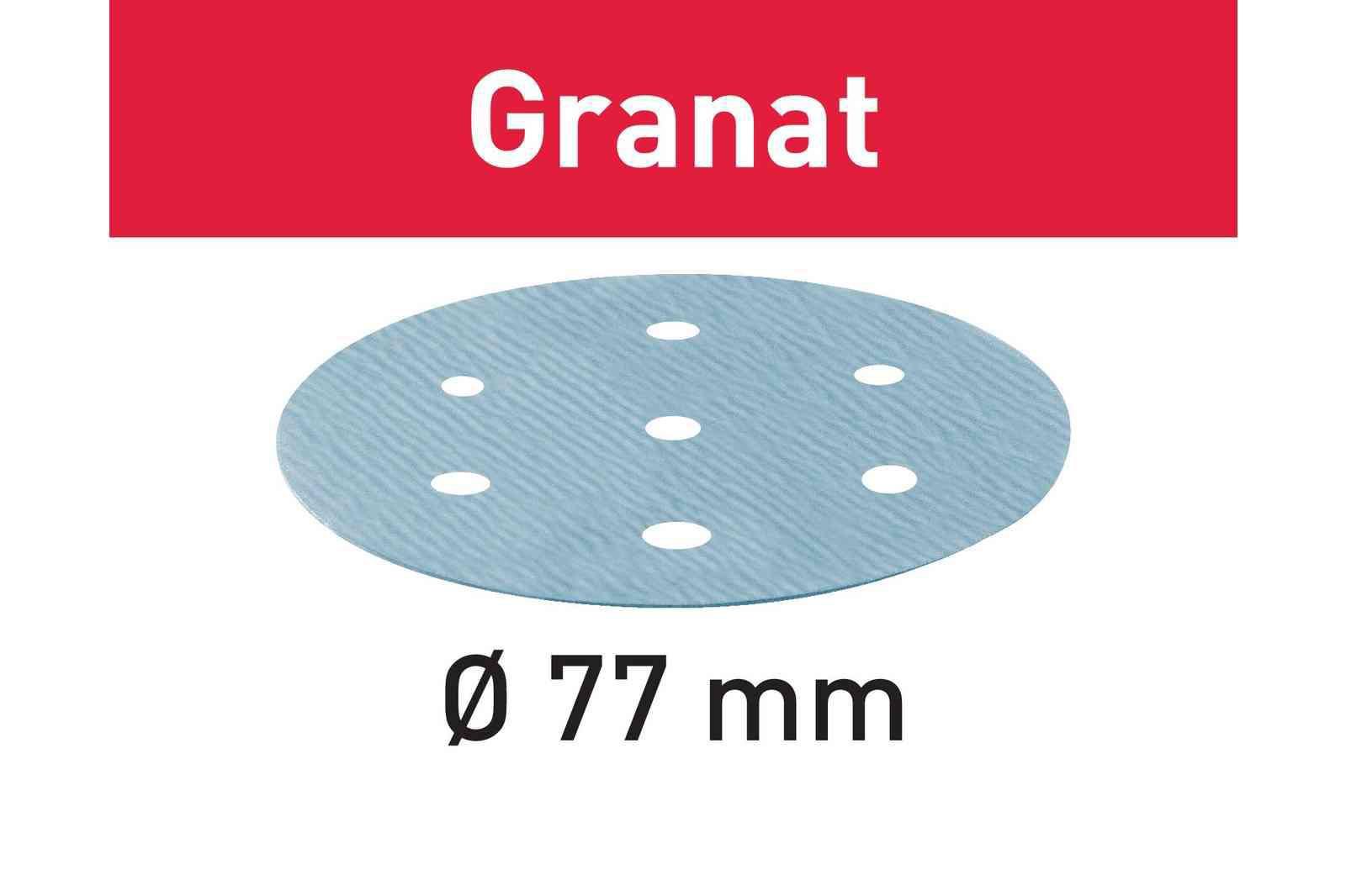 Schuurschijf STF D77/6 P180 GR/50 Granat