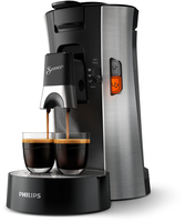 Philips Senseo Select CSA250/10 - Koffiepadmachine - Zwart/RVS