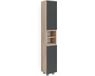 Vicco Meuble de salle de bain forme J – 30 x 190 cm Sonoma