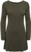 ONLY Gebreide jurk ONLTESSIE Midi-jurk