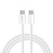 Lito Câble de données et de charge USB-C - USB-C Lito LD04CC, 60W, 2m, Blanc