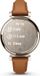 Garmin Lily 2 Classic Smartwatch - Cream Gold met Bruin Leren Band