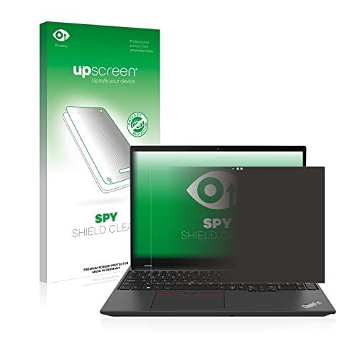 upscreen Privacy Schermbeschermer compatibel met Lenovo ThinkPad T16 Gen 1 16" - Screen protector Anti-Spy, antikras, anti-vingerafdruk