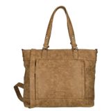 Enrico Benetti Ruby Shopper 15 inch laptopvak - 66726 - Camel
