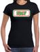 Bellatio Decorations Verkleed T-shirt voor dames - Italie - zwart - supporter - themafeest XXL