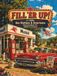 Fill ‘Er Up! A 1950s Gas Stations & Americana Coloring Book for Adults & Seniors: 40 Nostalgic Scenes of Classic Cars, Roadside Diners, Full-Service Stations, and the Golden Age of the American Road