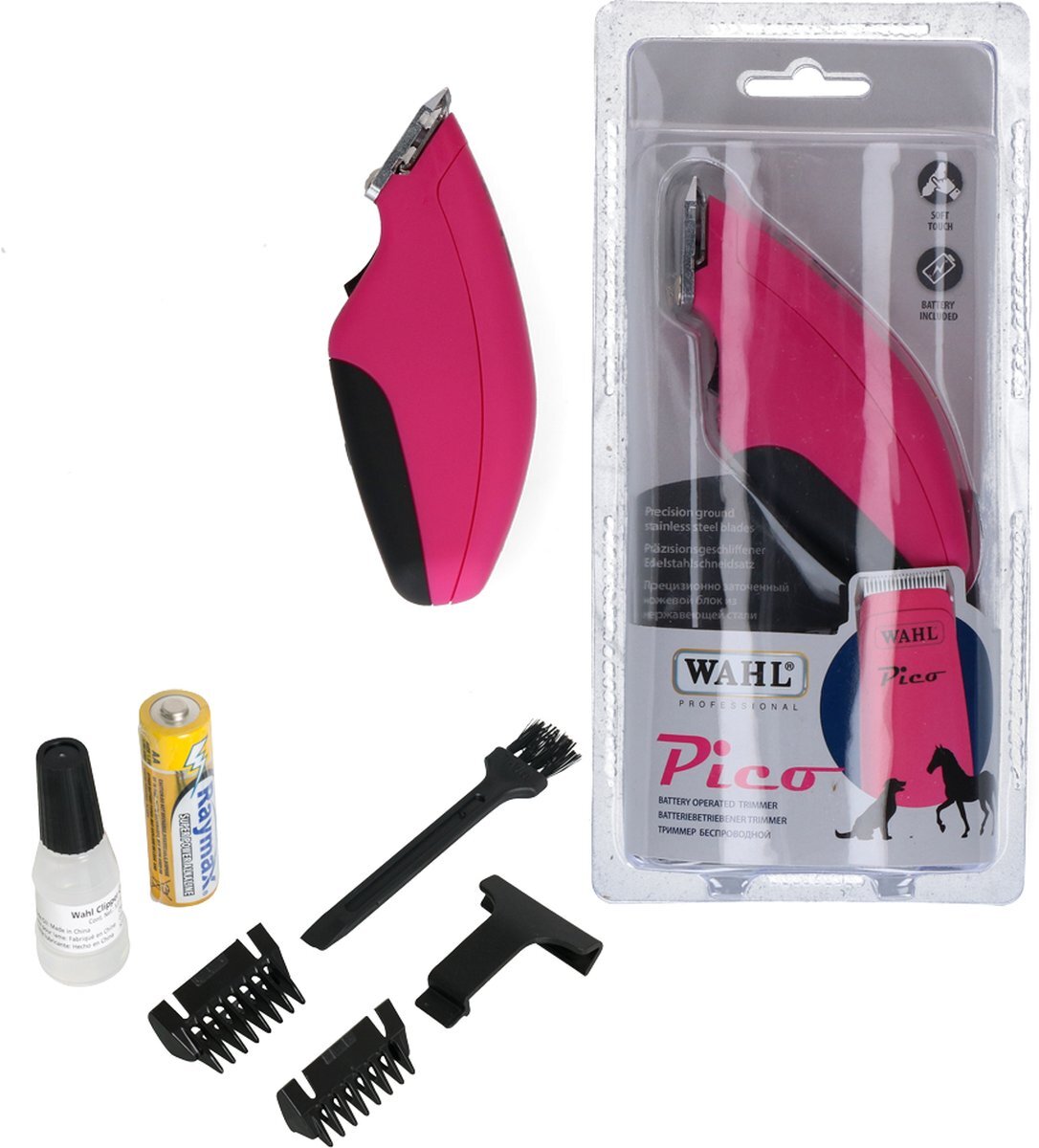 Wahl Pico trimmer paard pink