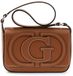 GUESS Ruby Flap Shoulder Bag Caramel bruine