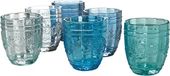 Villa d'Este Home Tivoli Syrah Waterglas 235 ml Glas Blauw/Groen