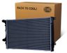 HELLA 8MK 366 300-111: Radiateur, radiateur moteur pour VW GOLF VI (5K1), Golf V hatchback (1K1), TOURAN (1T1, 1T2), TIGUAN (5N), Passat Variant (3C5)